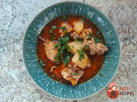 Чахохбілі з курки та картоплі