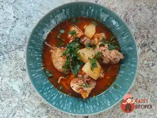 Чахохбілі з курки та картоплі