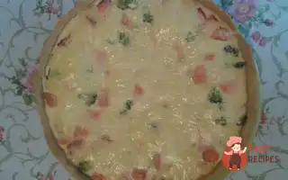 Лоранський Пиріг З Сьомгою Та Броколі