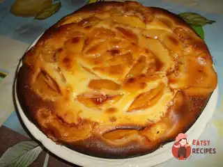 Клафуті з персиками
