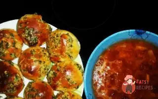 Пампушки З Часниковим Соусом До Борщу