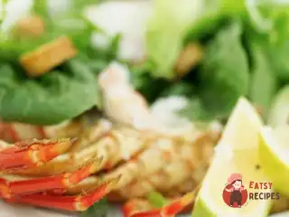 Салат з крабів з яблуками, лимоном та зеленню
