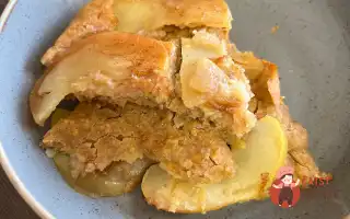 Веганський Яблучний Пиріг