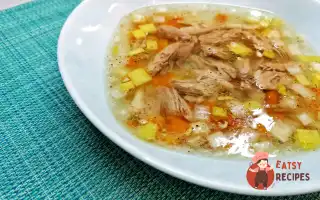 Качиний Суп З Цибулею Та Морквою