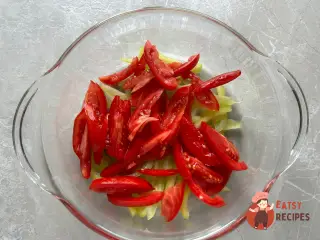 Крок 3: Курка з овочами в духовці