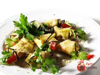 Салат із баклажанів з базиліком