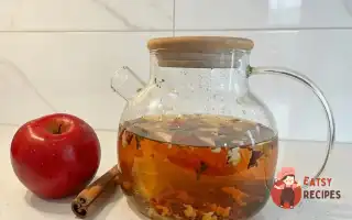 Яблучний чай з корицею