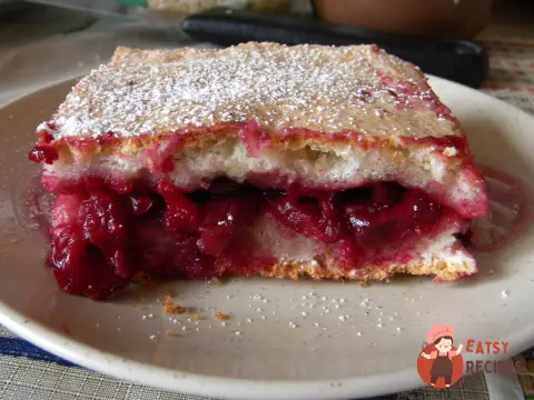 Ягідний кекс із сиром