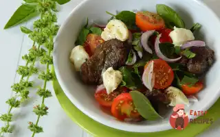 Теплий Салат З Курячою Печінкою Та Вершковим Сиром