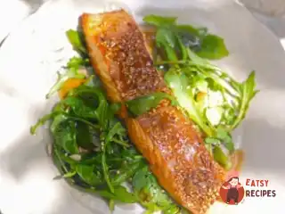 Лосось у маринаді, запечений у духовці