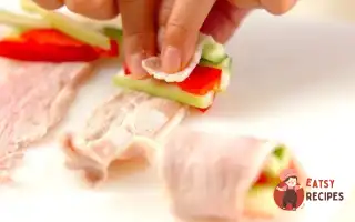 Свинячі Рулетики З Овочами