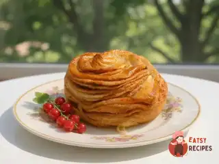 Краффін з корицею з листкового тіста