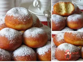 Лимонно-ванільні пончики