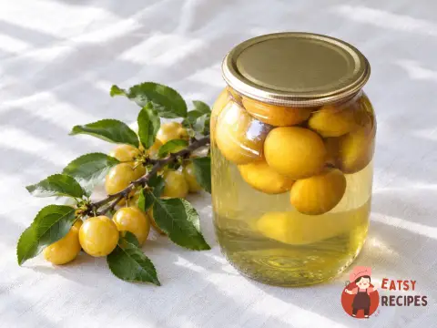 Компот із жовтої сливи