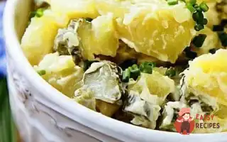 Німецький Картопляний Салат Із Беконом
