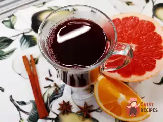 Глінтвейн з грейпфрутом та апельсином