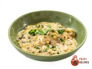 Лимонне курча з орзо