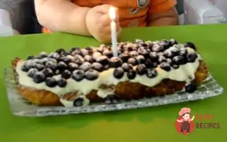 Французький Торт Із Чорницею (Tarte Aux Myrtilles)