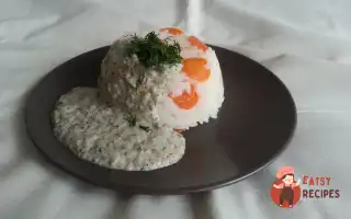 Рис Із Морквою Під Грибним Соусом