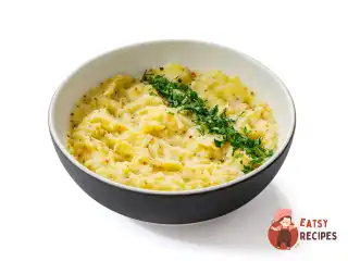 Картопляне пюре з гірчицею та яблуками