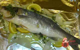 Сибас З Чебрецем І Часником