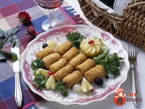 Рисові крокети з курячою начинкою
