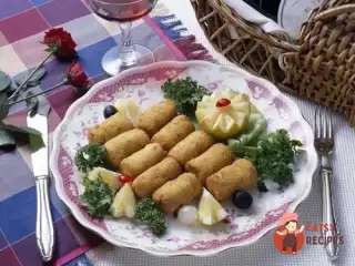 Рисові крокети з курячою начинкою