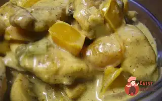 Куряче Каррі З Печерицями