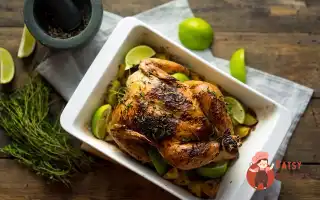 Курка, Запечена З Пряними Травами Та Лимоном, До Новорічного Столу