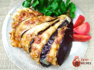 Віяло з баклажана з фаршем