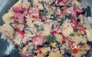 Овочевий Салат З Кіноа Та Бринзою