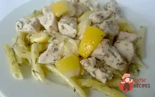 Куряче Філе, Запечене З Лимонами