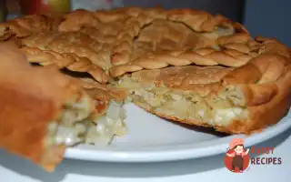 Цибульний Пиріг Із Сиром