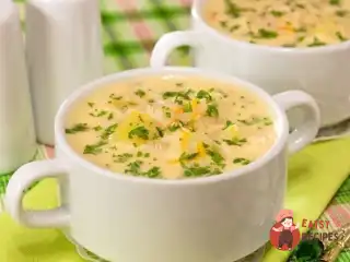 Сирний суп з рисом