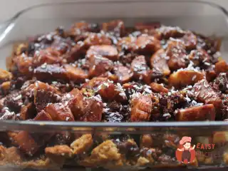 Шоколадно-банановий торт на пісочній основі