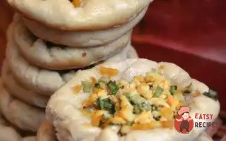 Коржики З Яйцем І Зеленою Цибулею