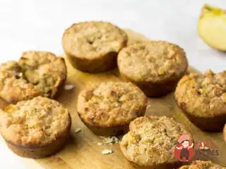 Яблучні мафіни (веганські)