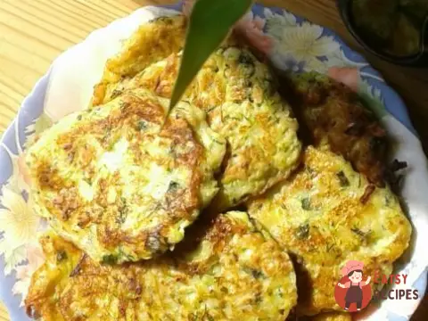 Легкі кабачкові оладки