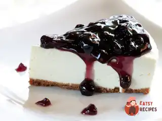 Чорничний чізкейк