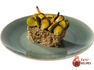 М'ясний хліб із овочевим гарніром