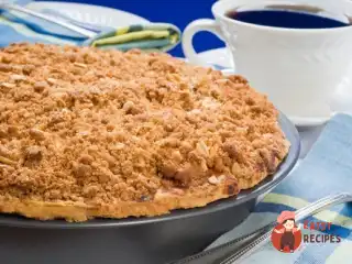 Яблучно-ванільний крамбл