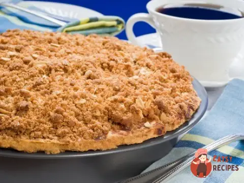 Яблучно-ванільний крамбл