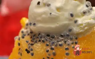 Мариноване Манго З Кокосового Морозива.