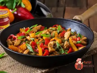 Тушковане м'ясо з овочами
