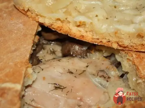 Курник на сковороді