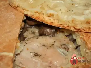 Курник на сковороді