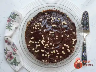 Простий брауні з бананом