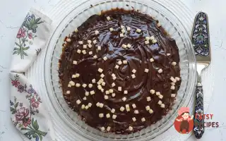 Простий брауні з бананом