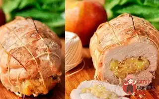 Рулет Зі Свинини З Яблуками