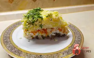Салат «Мімоза» З Рибними Консервами